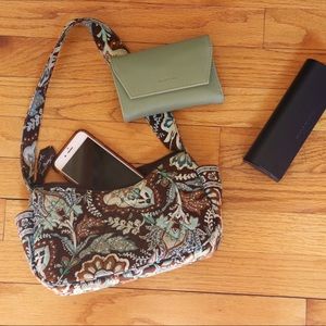 Vera Bradley Java Blue Maggie Purse